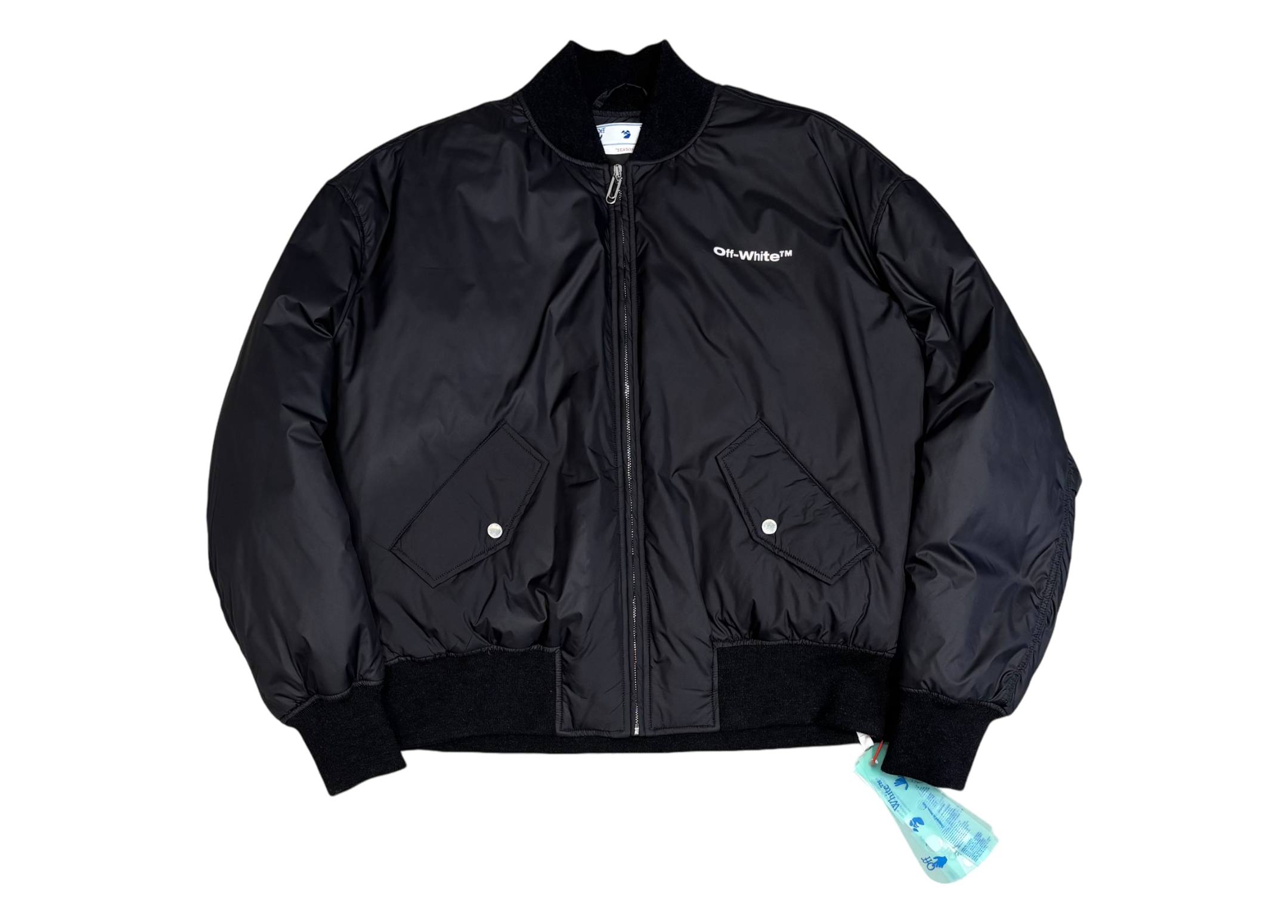 Off-White Bomber Jacket Black COND 9/10