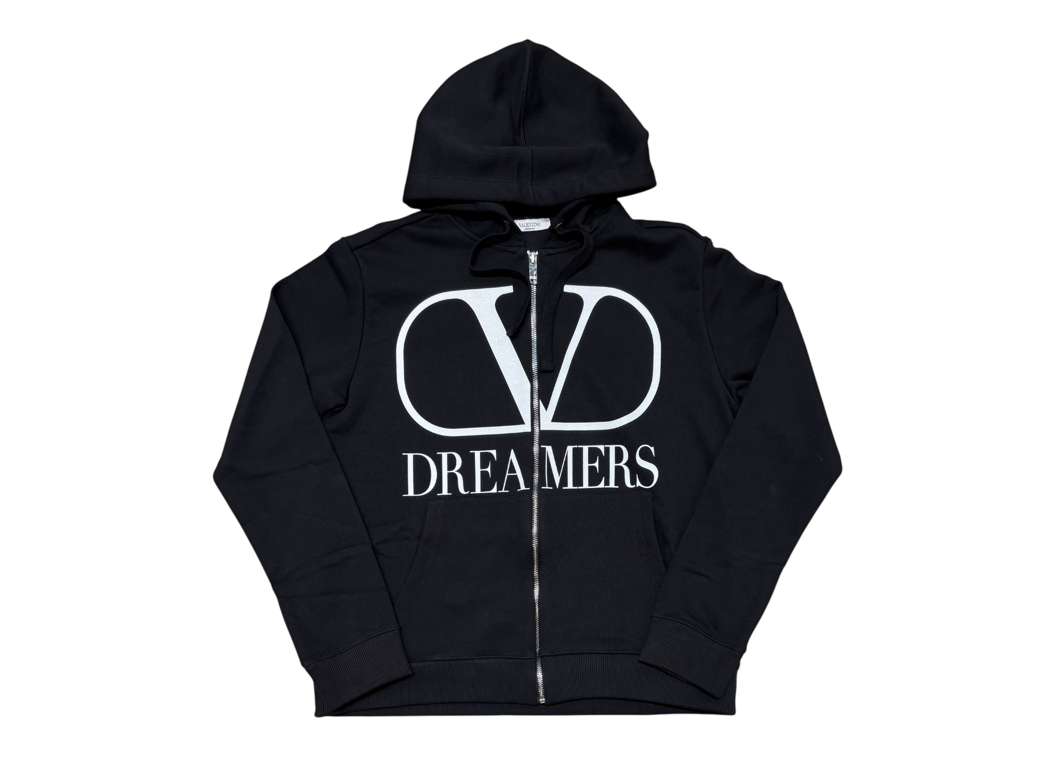 Valentino Zip Hoodie Dreamers Black COND NEW