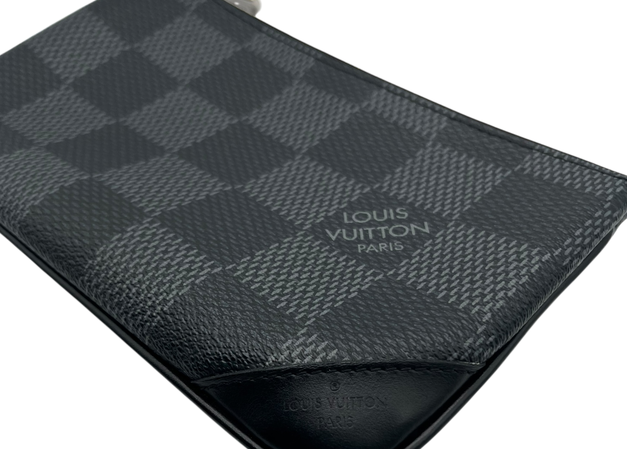 Louis Vuitton Bag Trio Messenger Damier Graphite COND 9.5/10