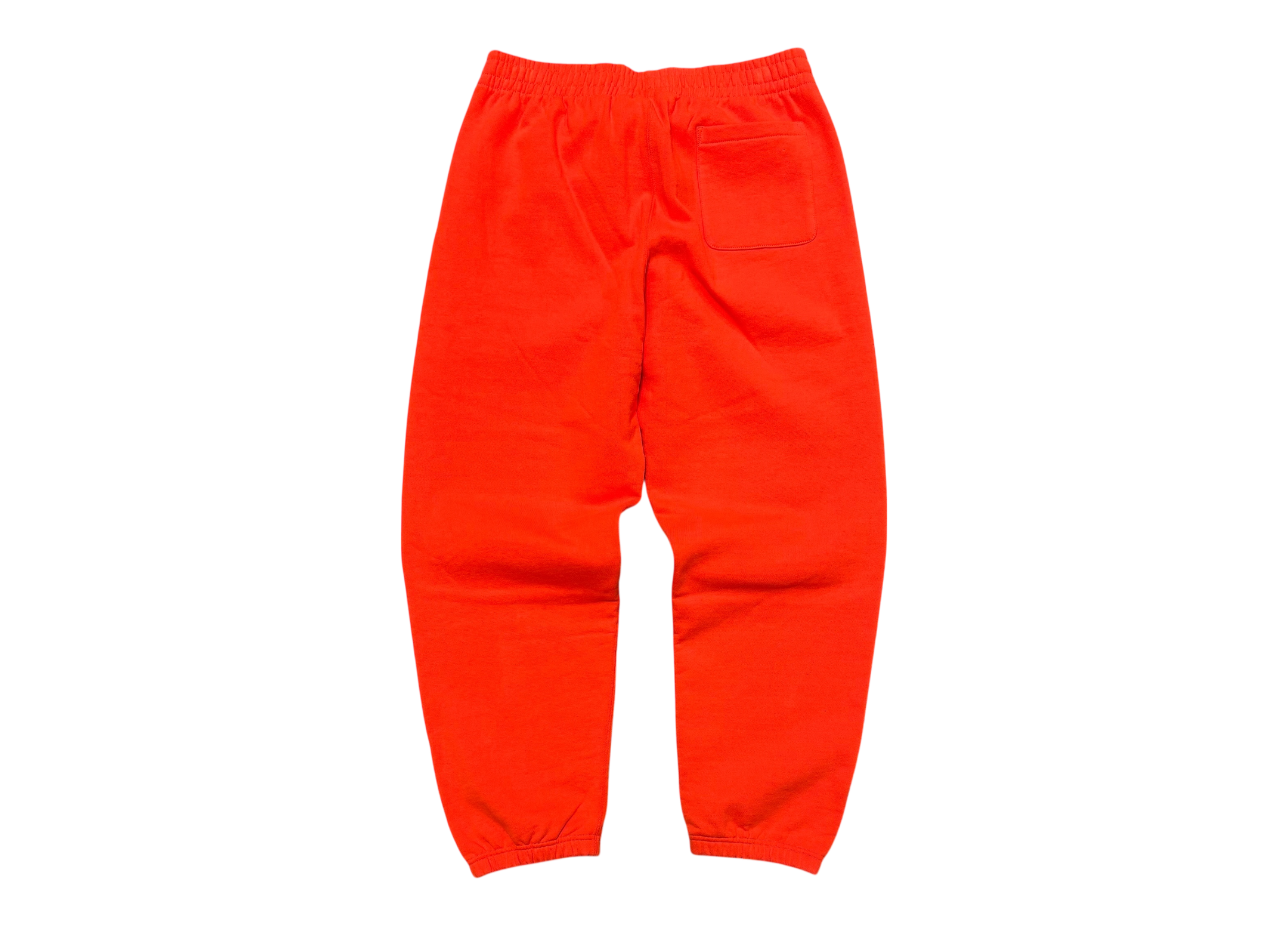 Supreme Jumpsuit Vertical Satin Logo Orange COND NEW