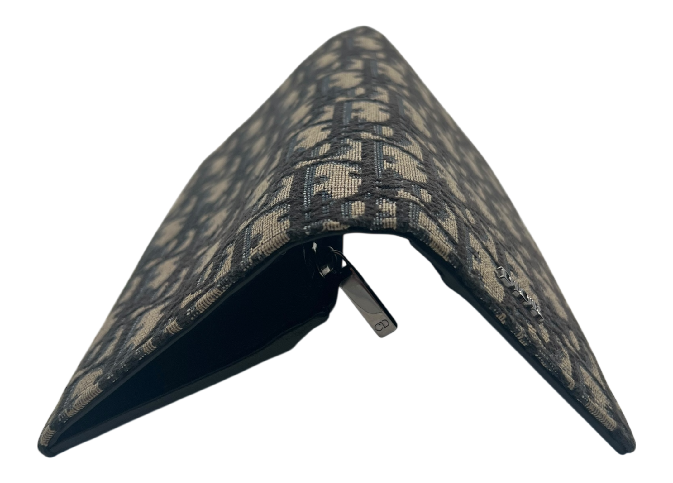 Dior Long Wallets Jacquard Oblique COND 9/10