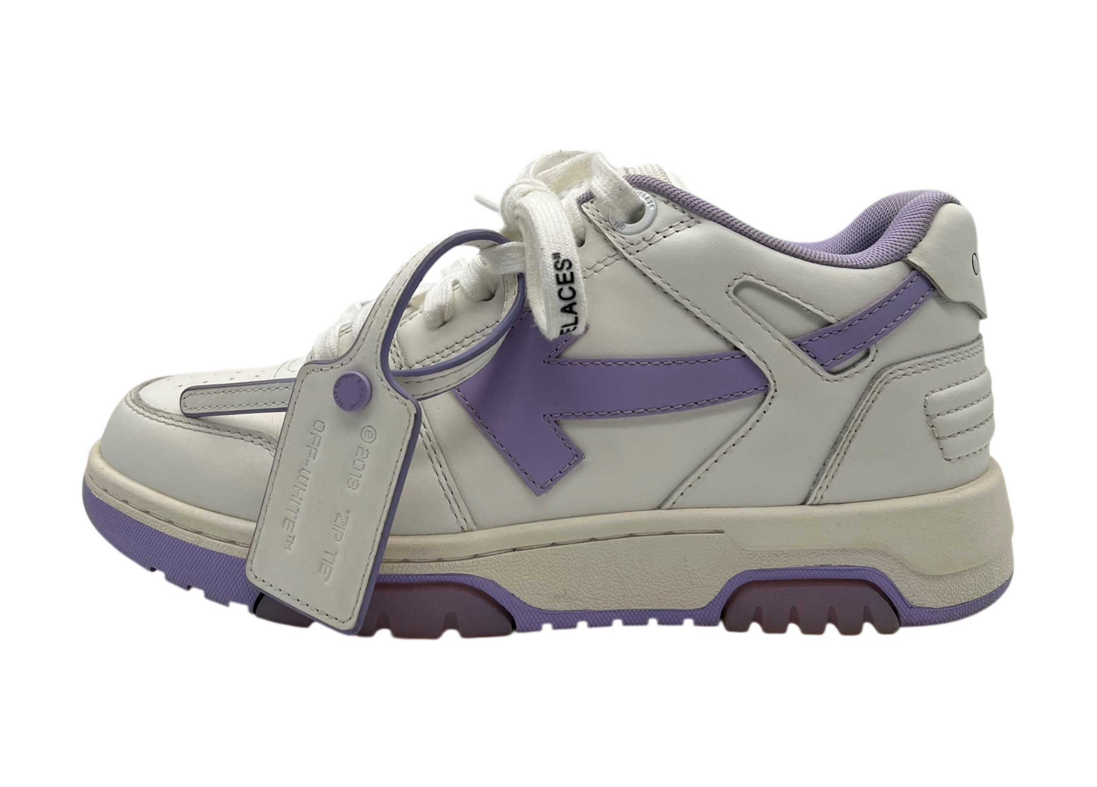Off-White Out Of Office White Purple COND 9.5/10