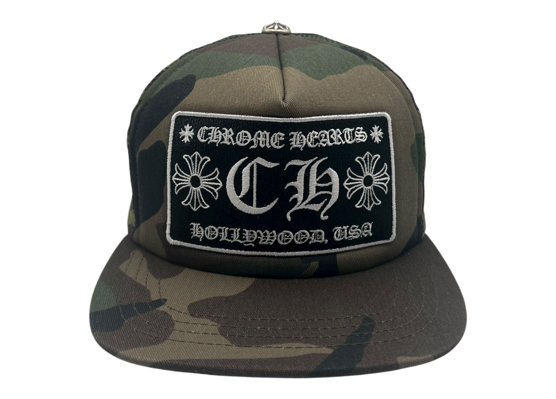 Chrome Hearts Trucker Camo Hollywood COND NEW
