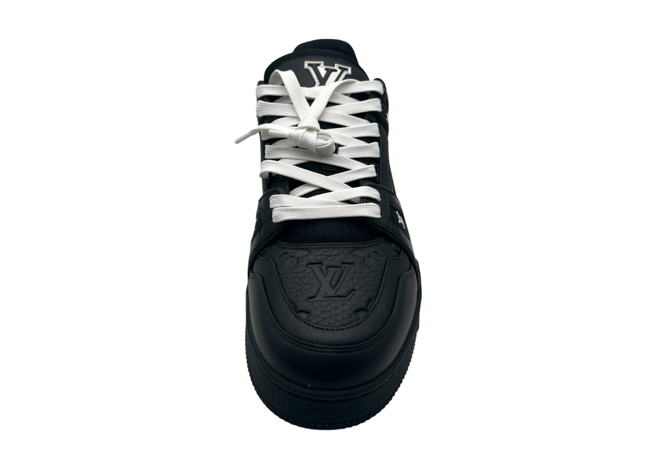 Louis Vuitton Trainer Triple Black COND NEW (NO BOX)