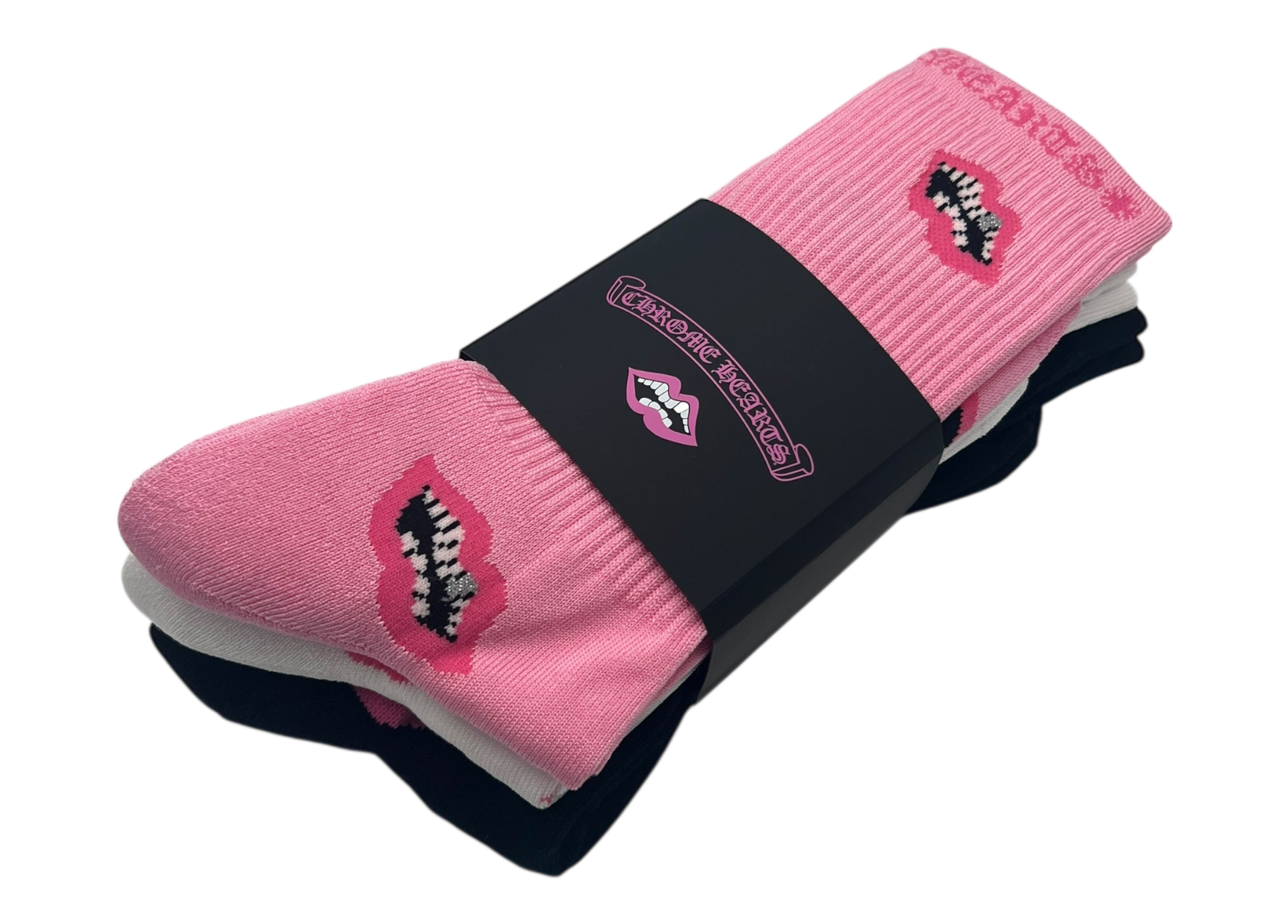 Chrome Hearts Socks Matty Boy 3 Pack COND NEW