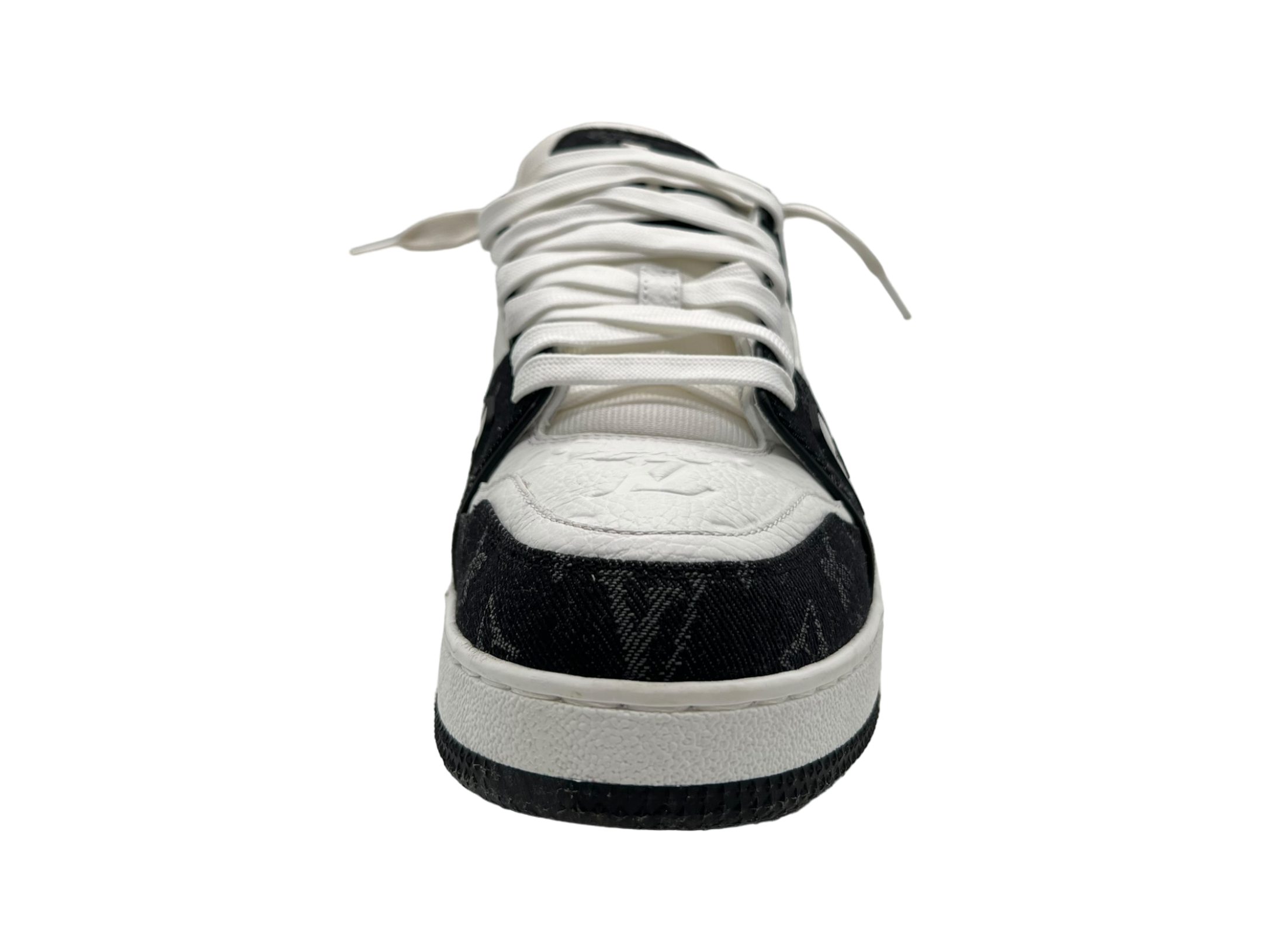 Louis Vuitton Trainer Black White COND 9.5/10 (OG ALL) (Fit 42/42.5)