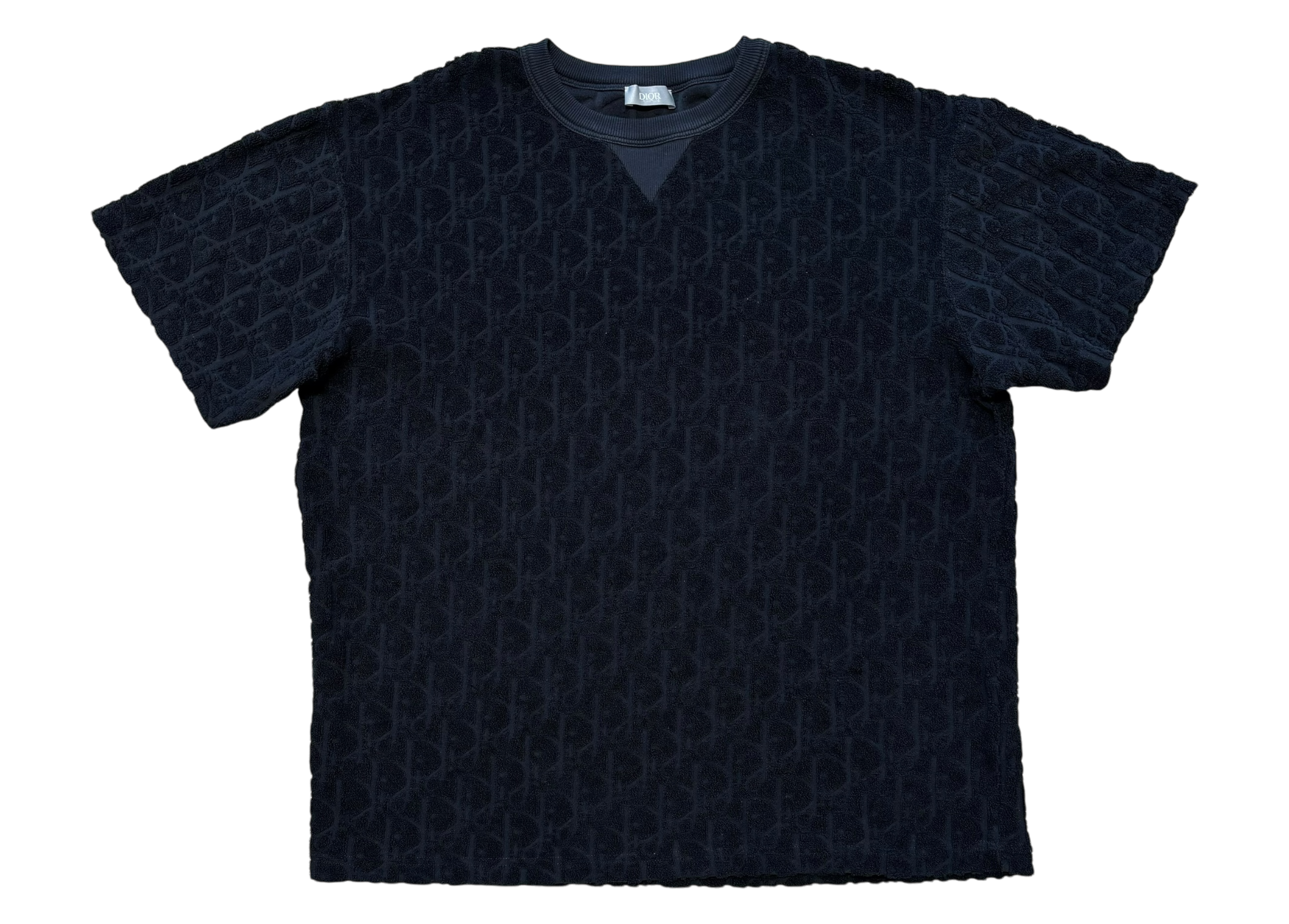 Dior T-shirt Jacquard Black COND 9/10