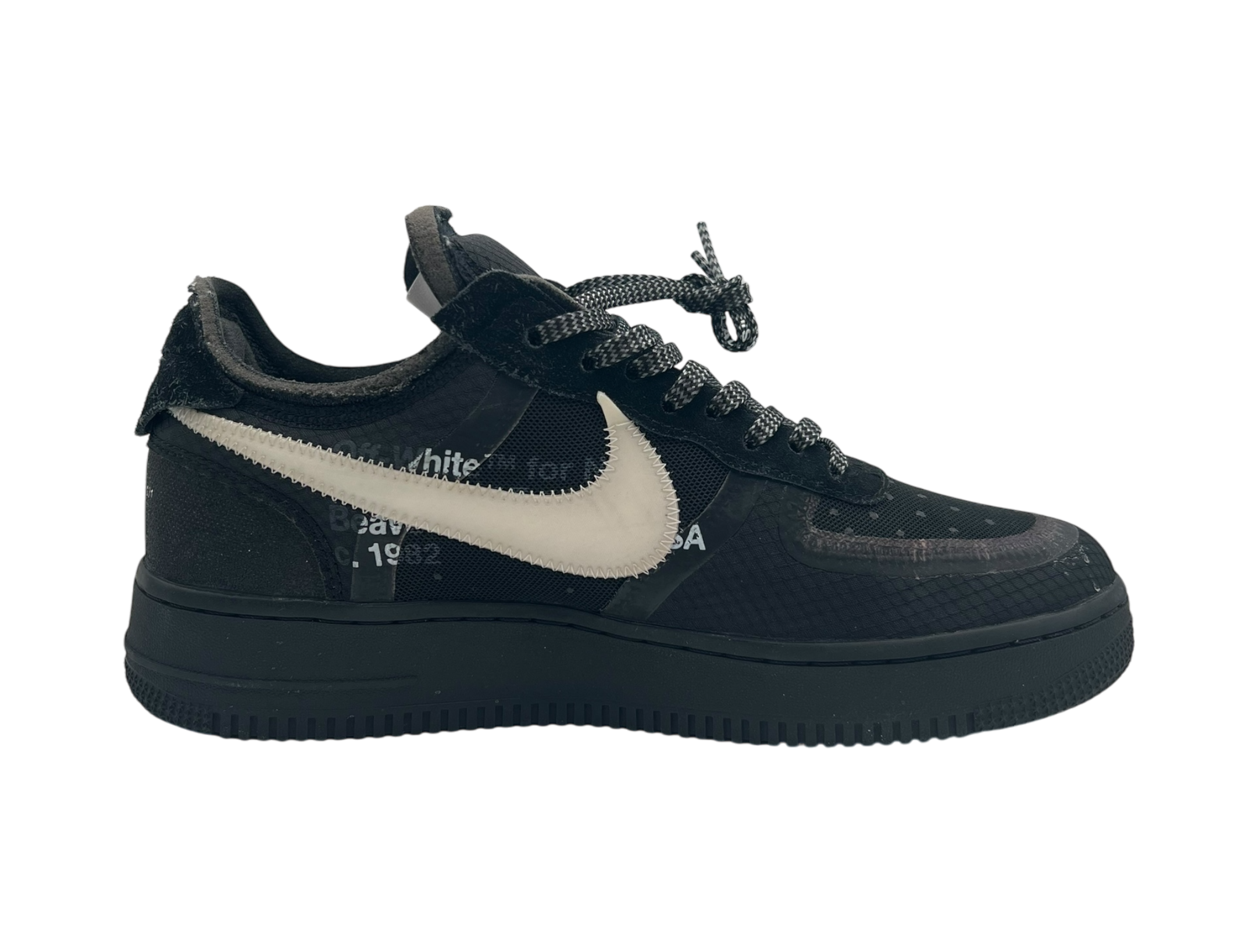 Air Force 1 Low Off-White Black COND 8.5/10 (OG ALL)