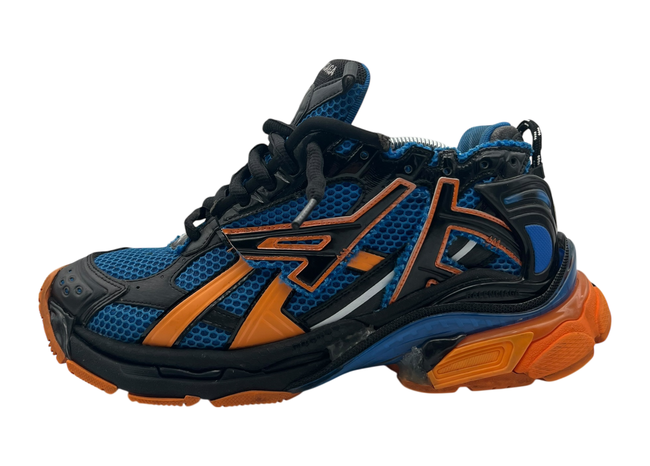 Balenciaga Runner Blue Orange COND 8.5/10 (OG ALL)