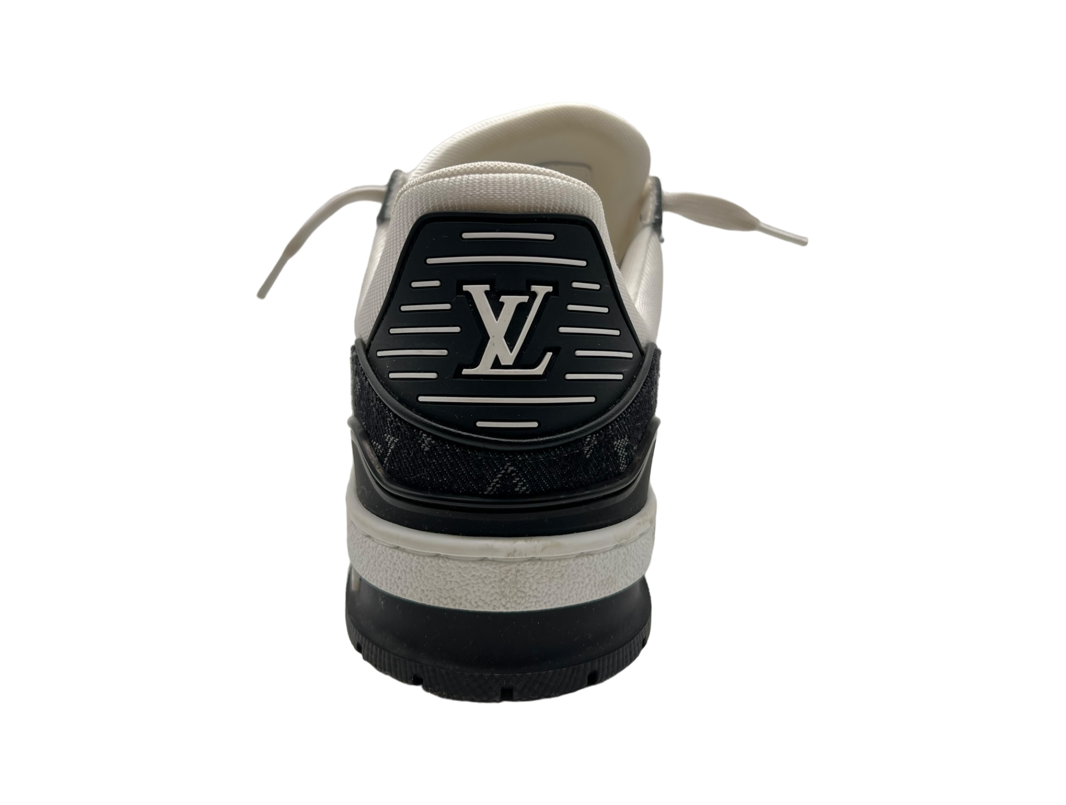 Louis Vuitton Trainer Black White COND 9.5/10 (OG ALL) (Fit 42/42.5)