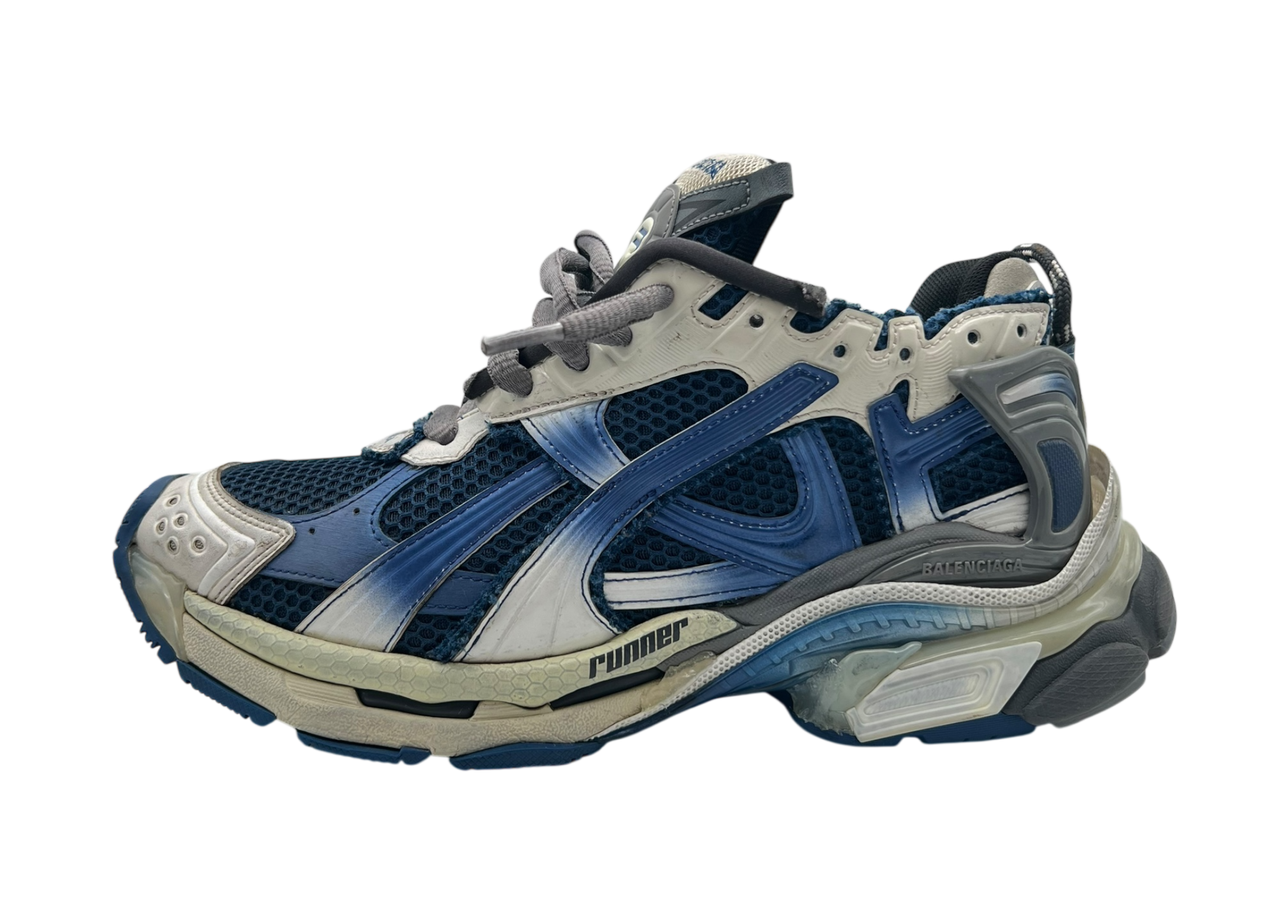 Balenciaga Runner Navy COND 9/10 (OG ALL)