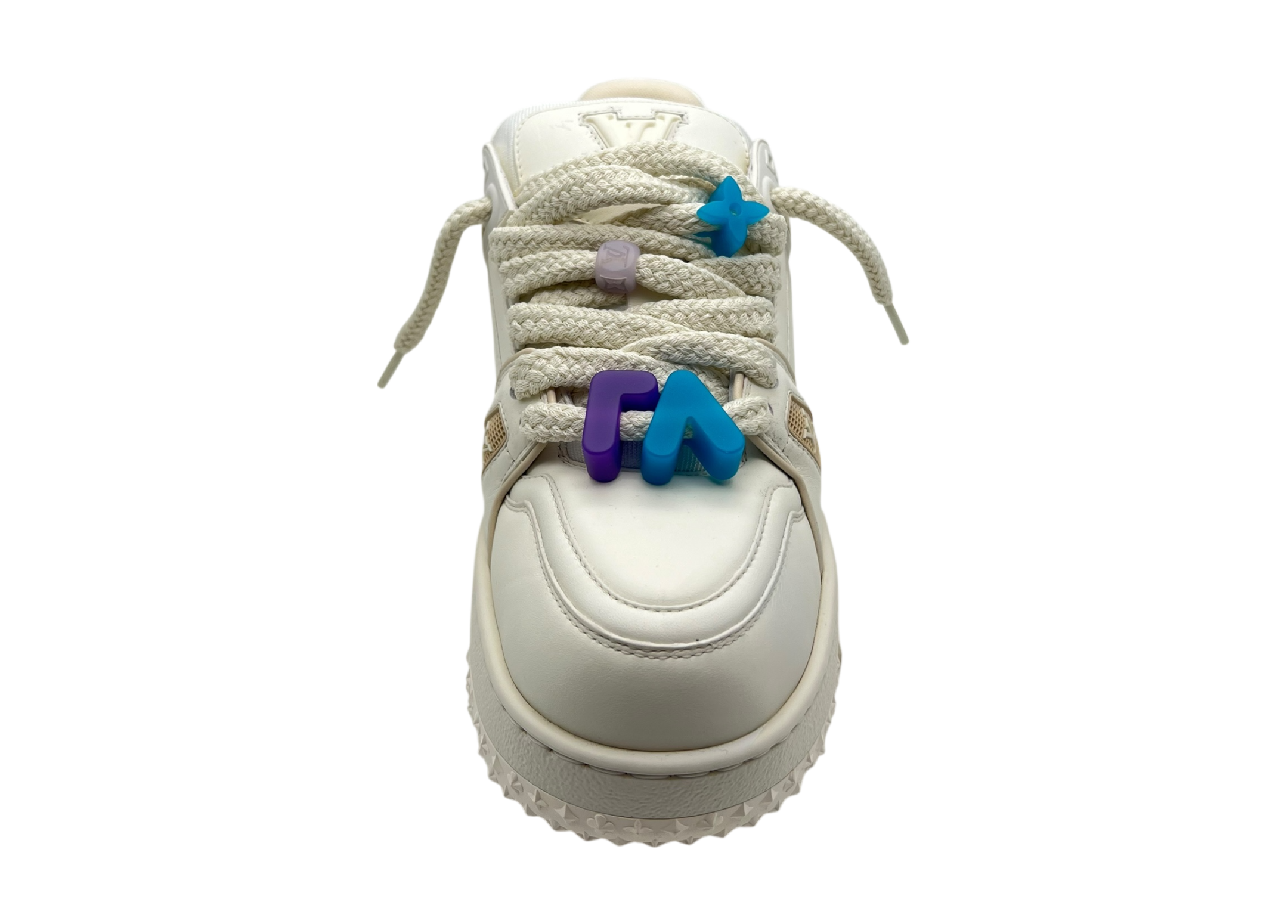 Louis Vuitton Trainer Maxi White Charms COND NEW (NO BOX)