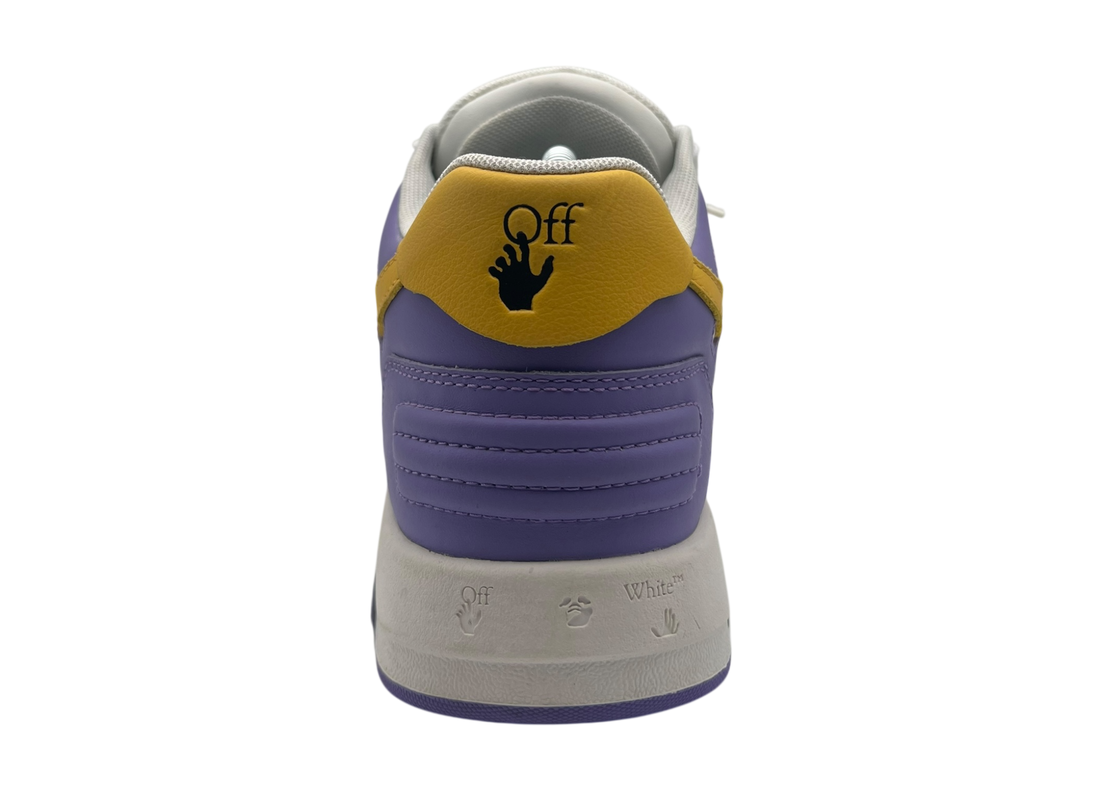 Off-White Out Of Office Yellow Violet COND 9/10 (NO BOX)