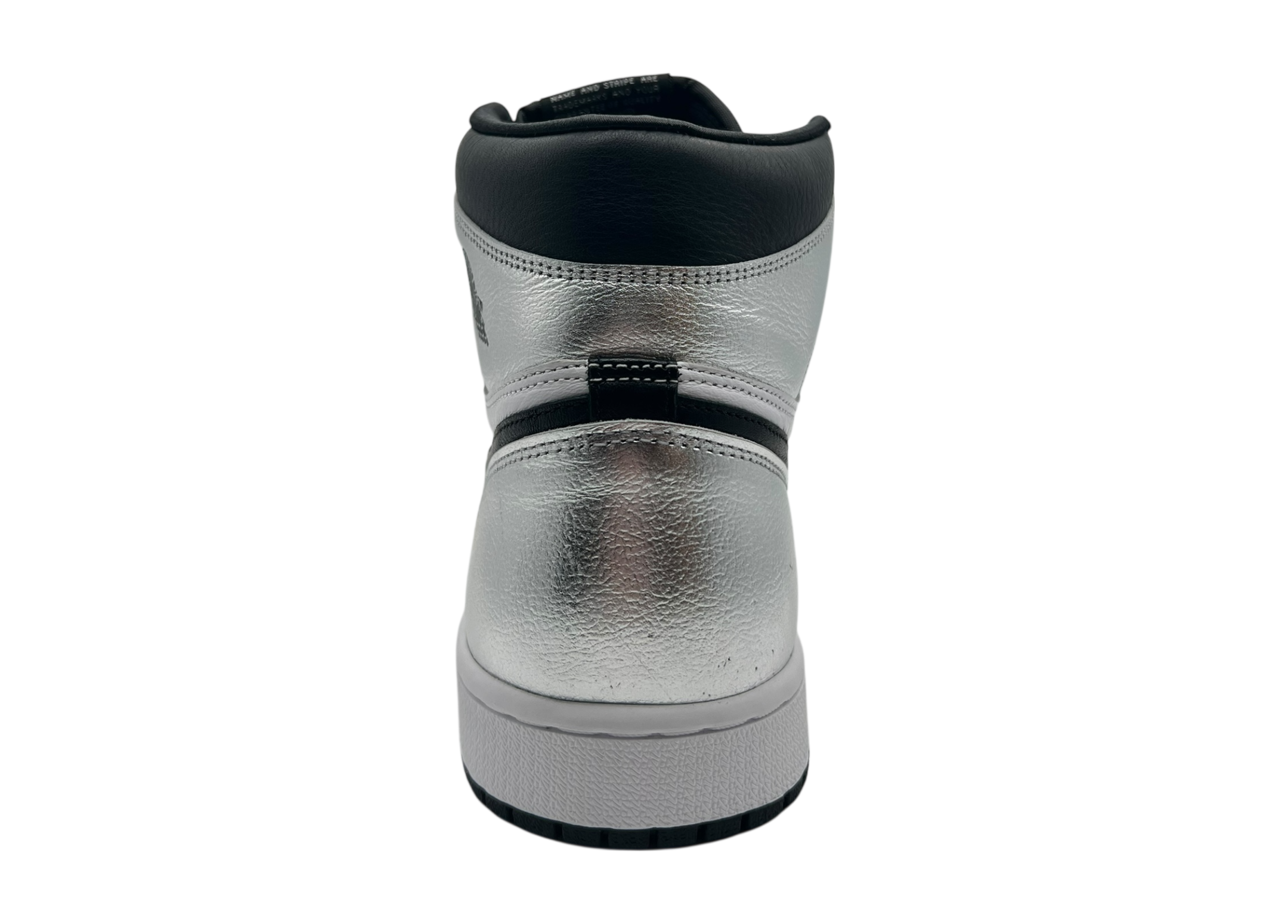 Jordan 1 High Silver Toe COND NEW (NO BOX)