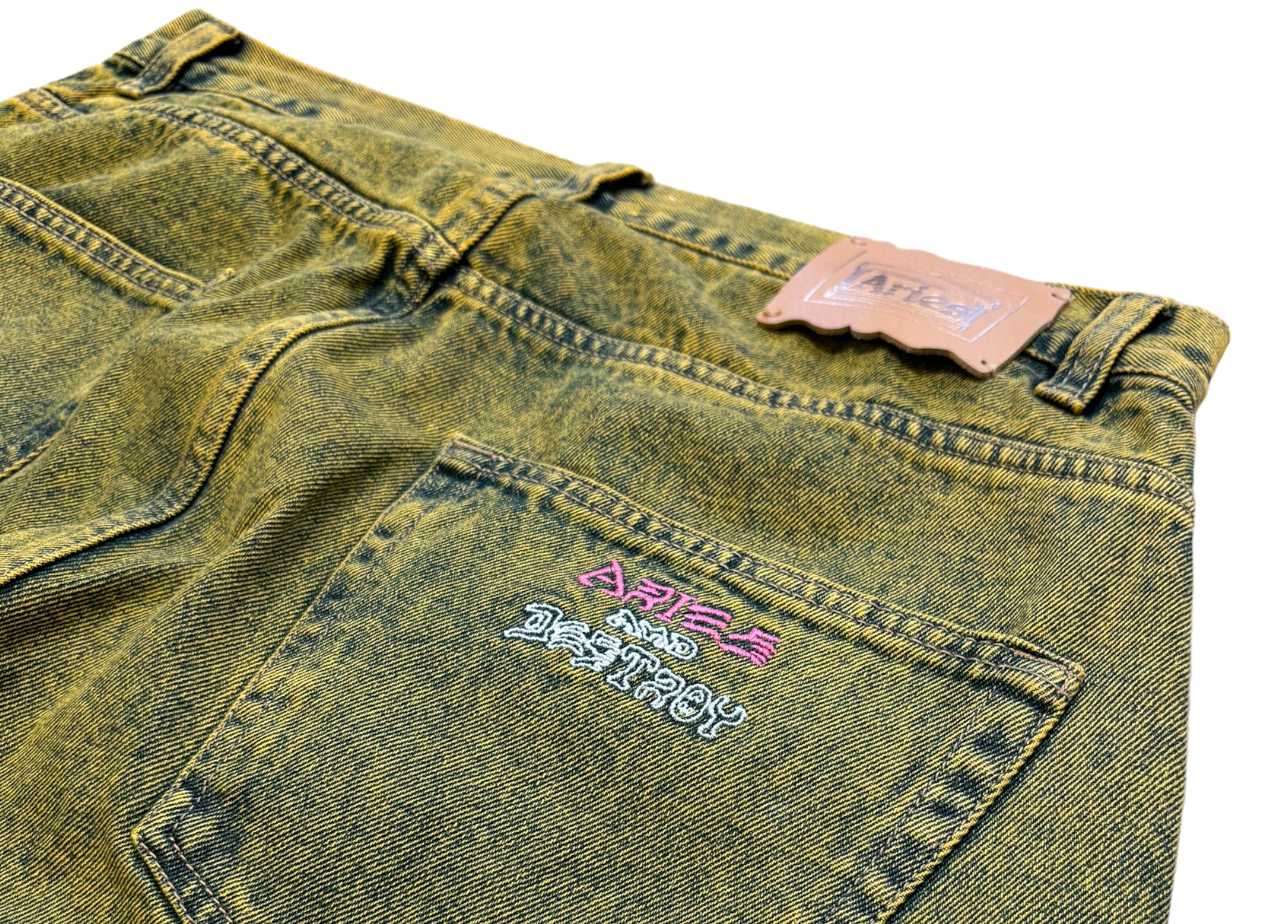 Aries Denim Jeans Acid Wash COND NEW