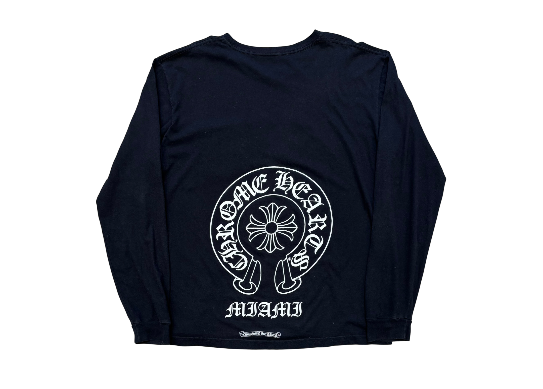 Chrome Hearts Longsleeve Horseshoe Miami Black COND 8.5/10
