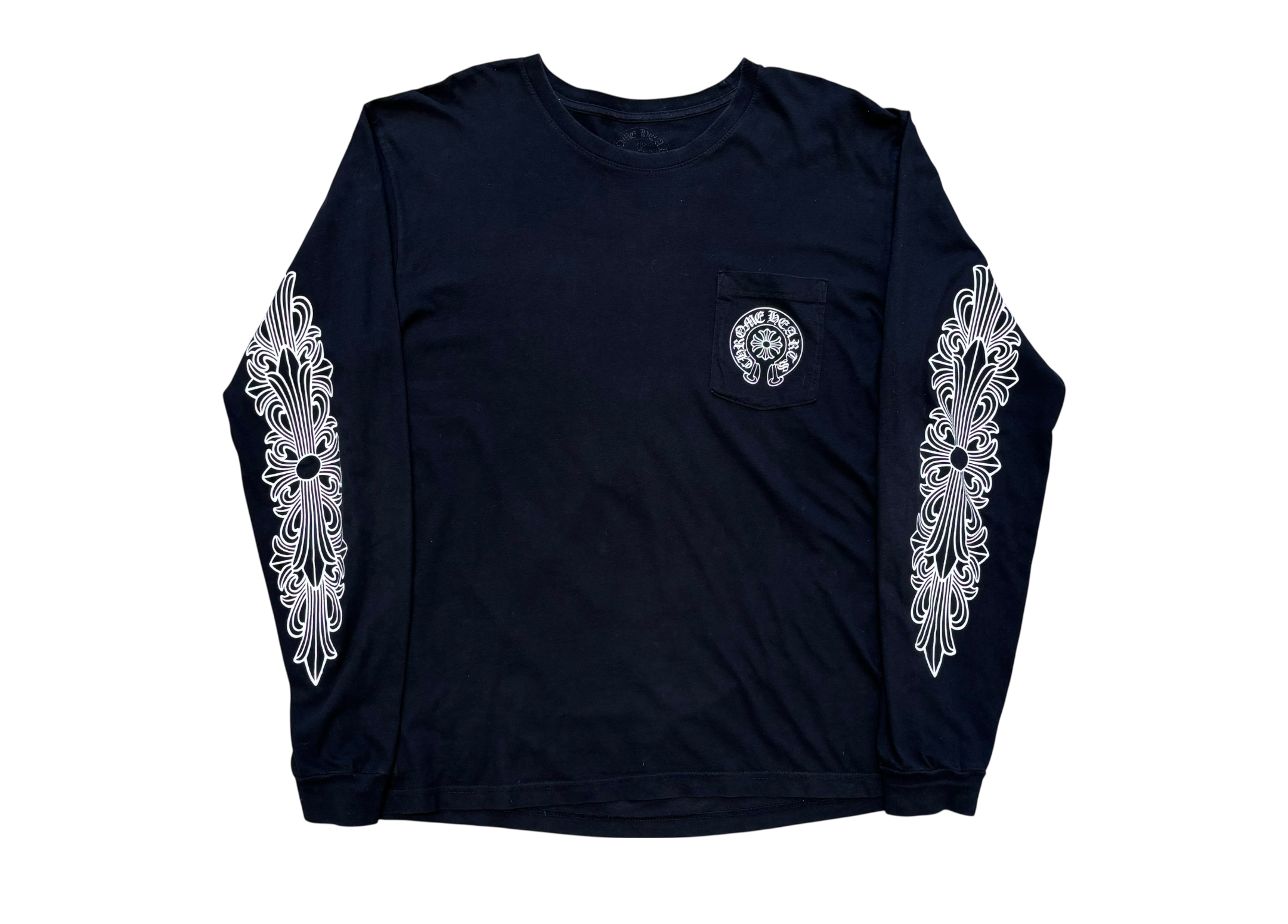 Chrome Hearts Longsleeve Horseshoe Miami Black COND 8.5/10
