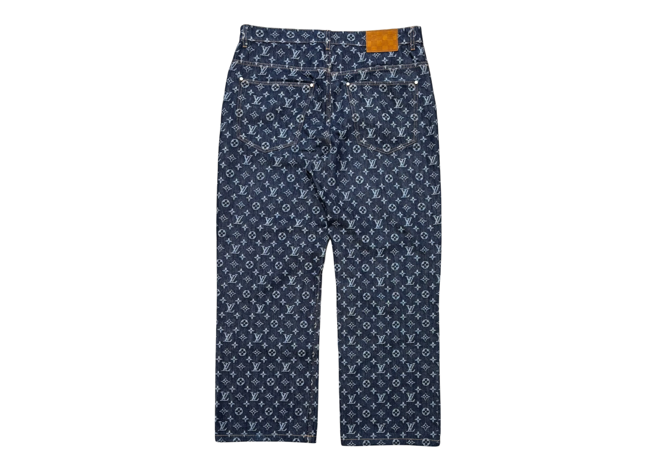 Louis Vuitton Denim Jeans Monogram COND 9.8/10