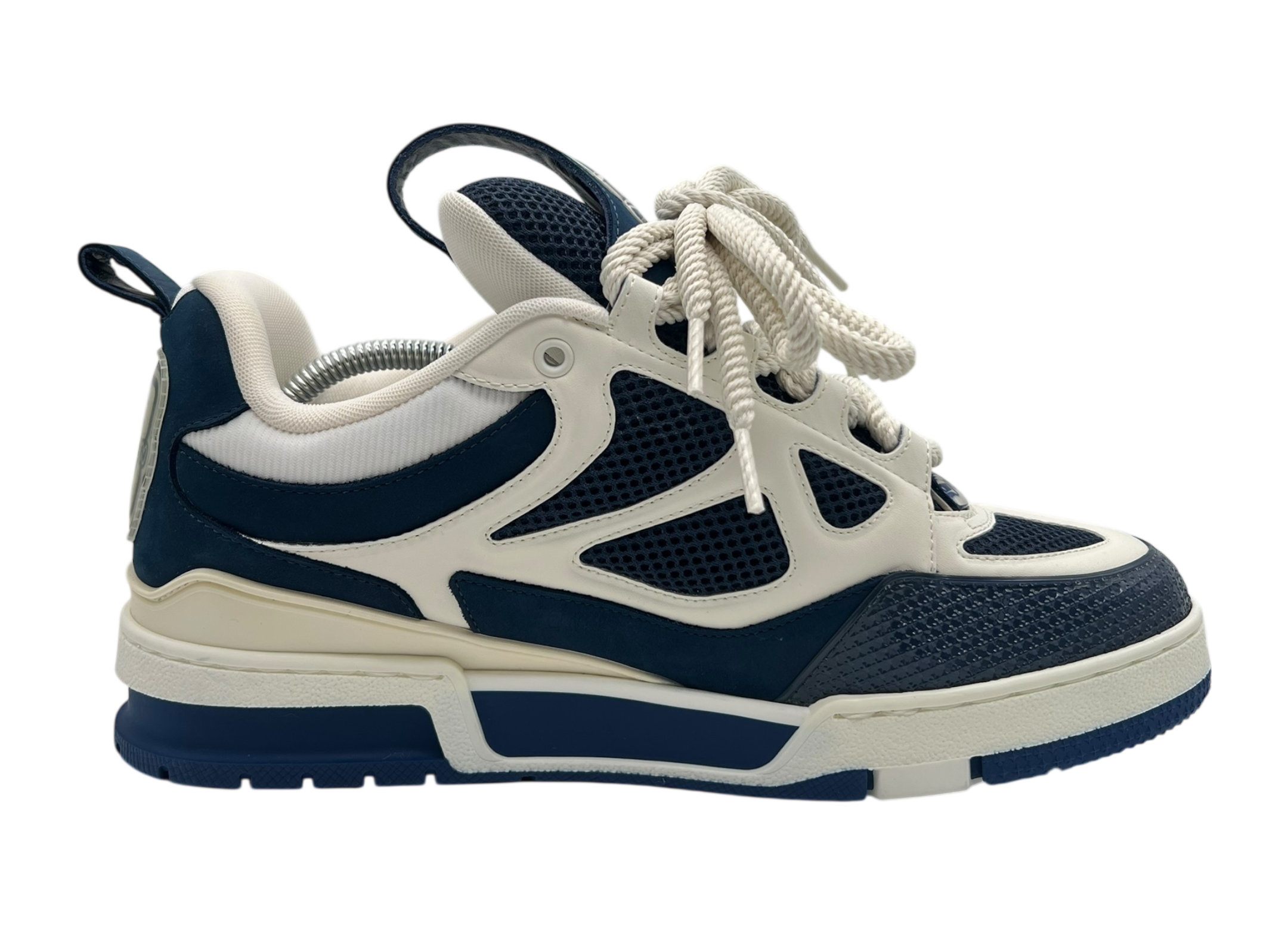 Louis Vuitton Skate Navy COND NEW (NO BOX)