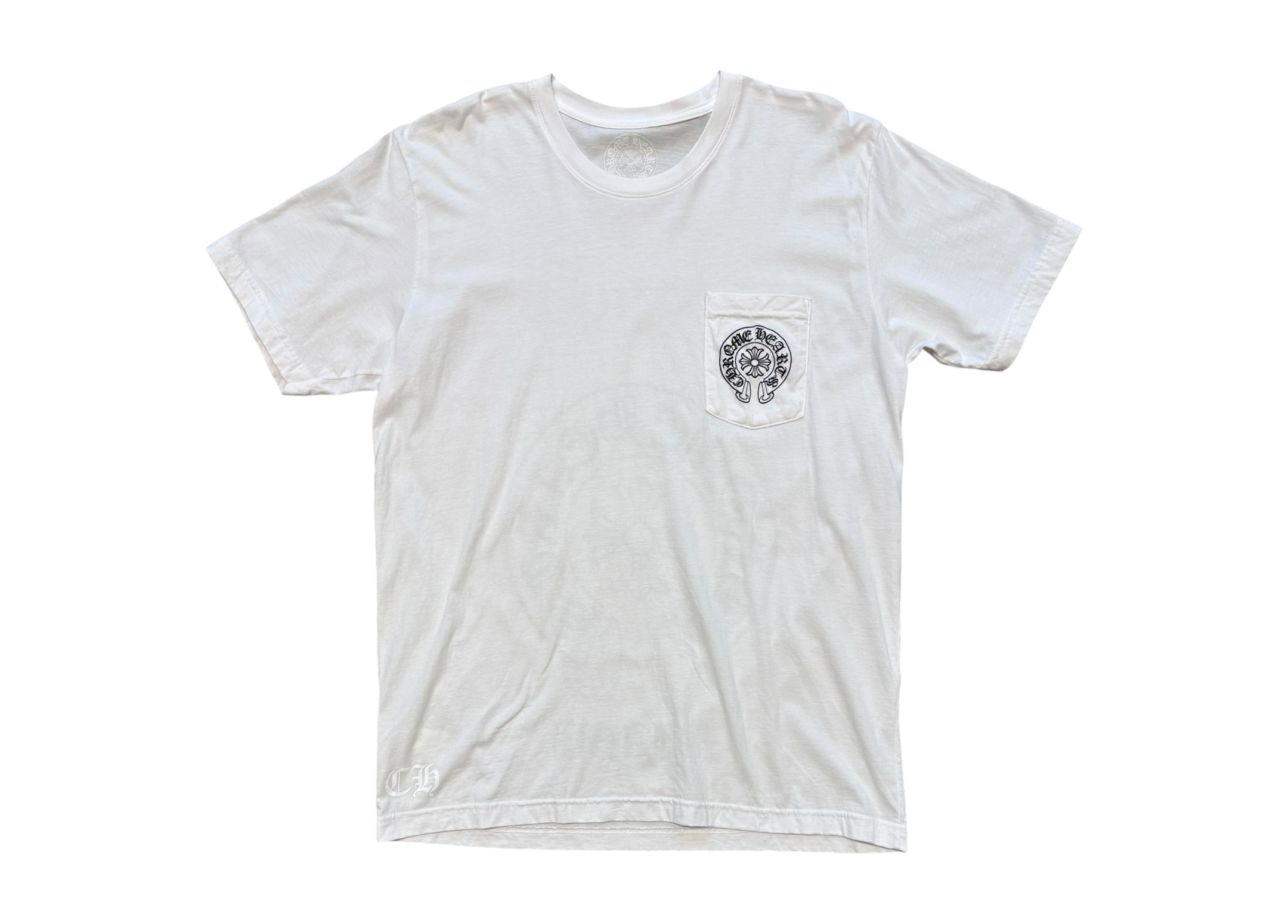 Chrome Hearts T-shirt Horseshoe Miami White COND 9.5/10
