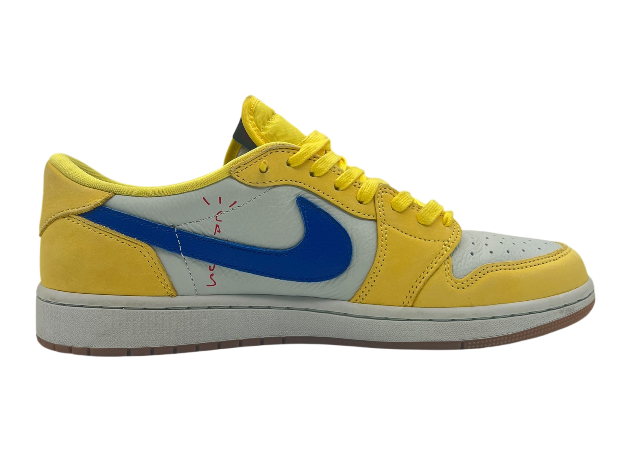 Jordan 1 Low Travis Scott Canary COND 9/10 (OG ALL)