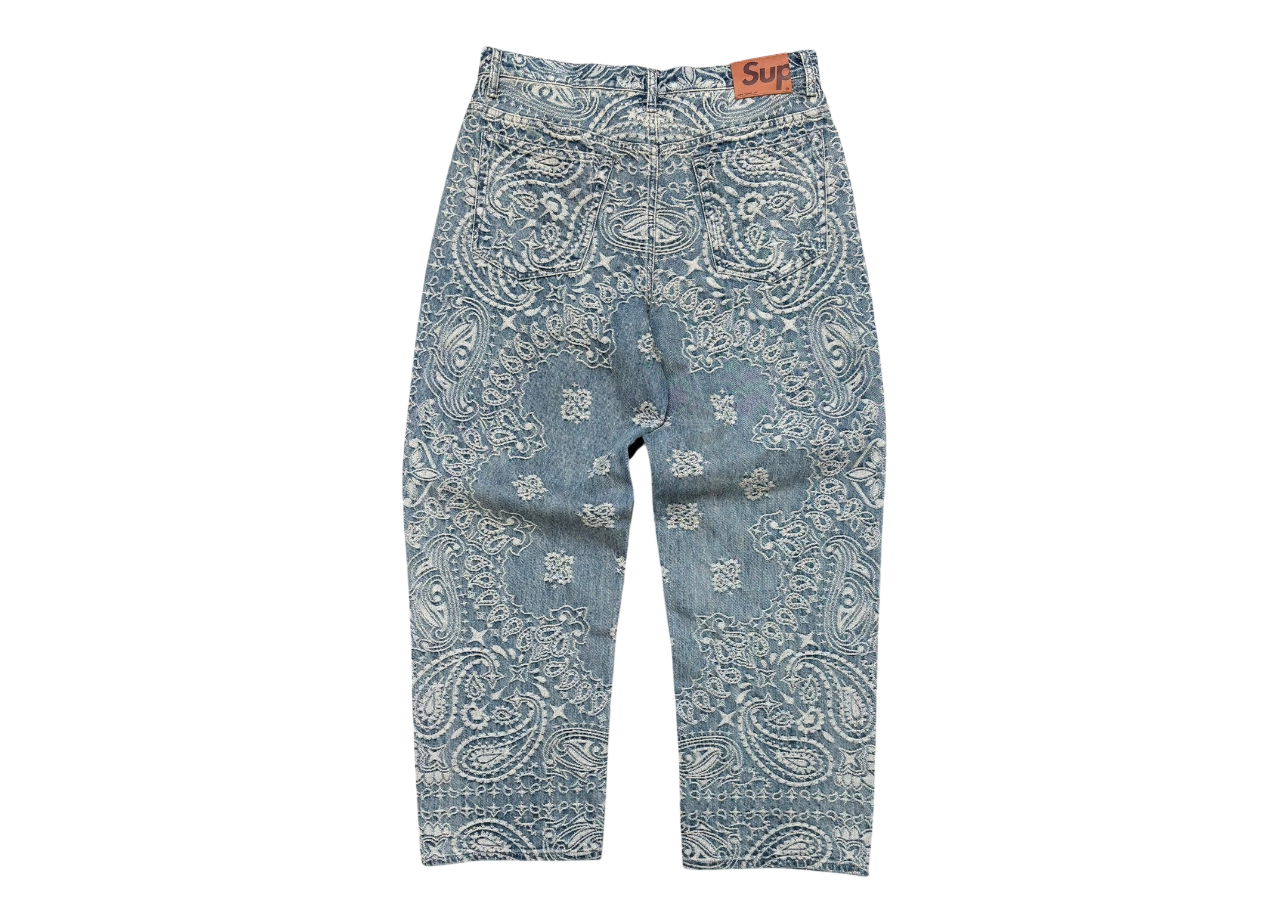 Supreme Pant Denim Jeans Bandana COND NEW