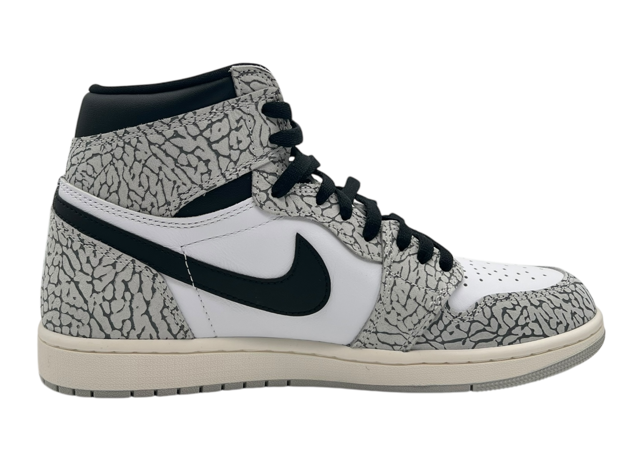 Jordan 1 High White Cement COND NEW (NO BOX)