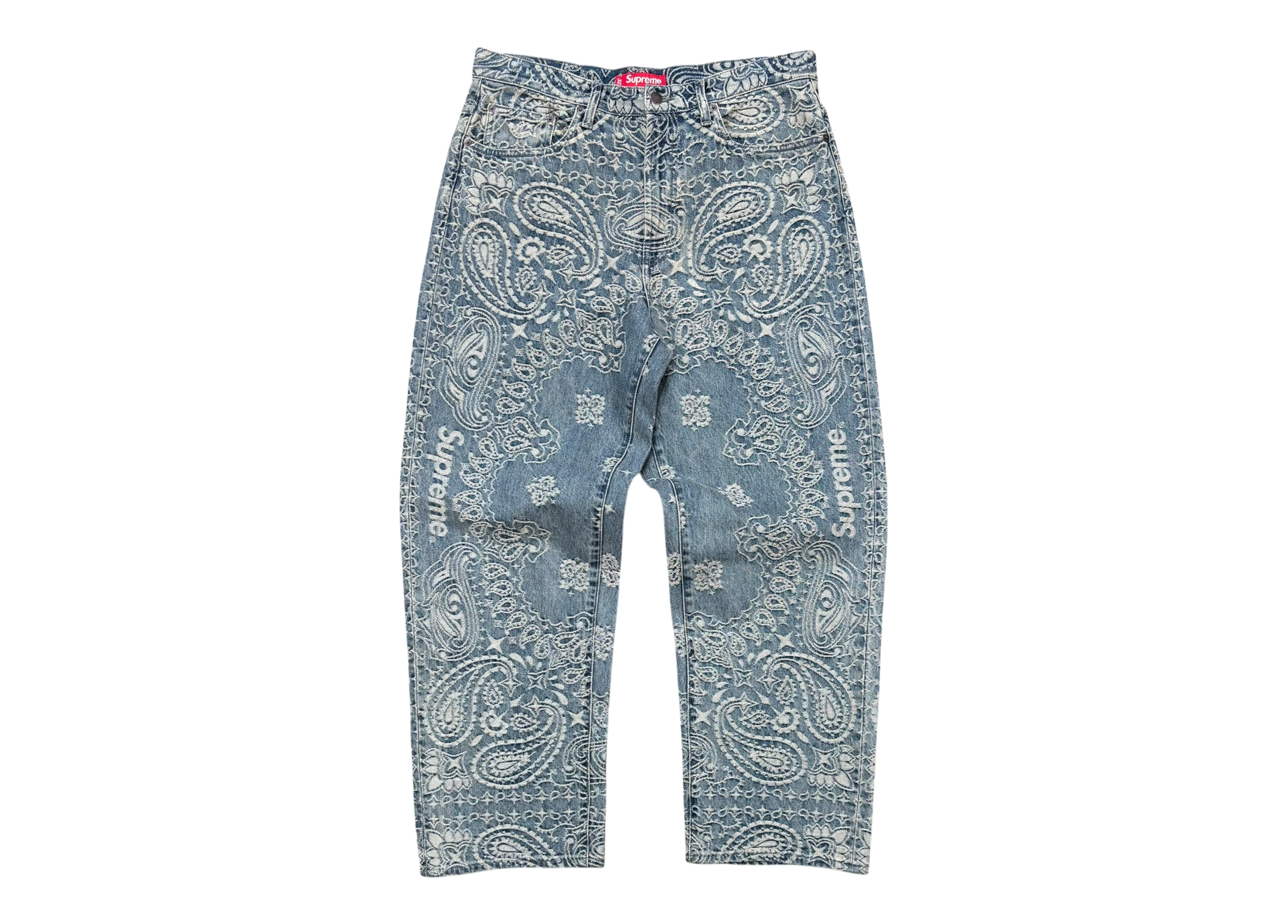 Supreme Pant Denim Jeans Bandana COND NEW