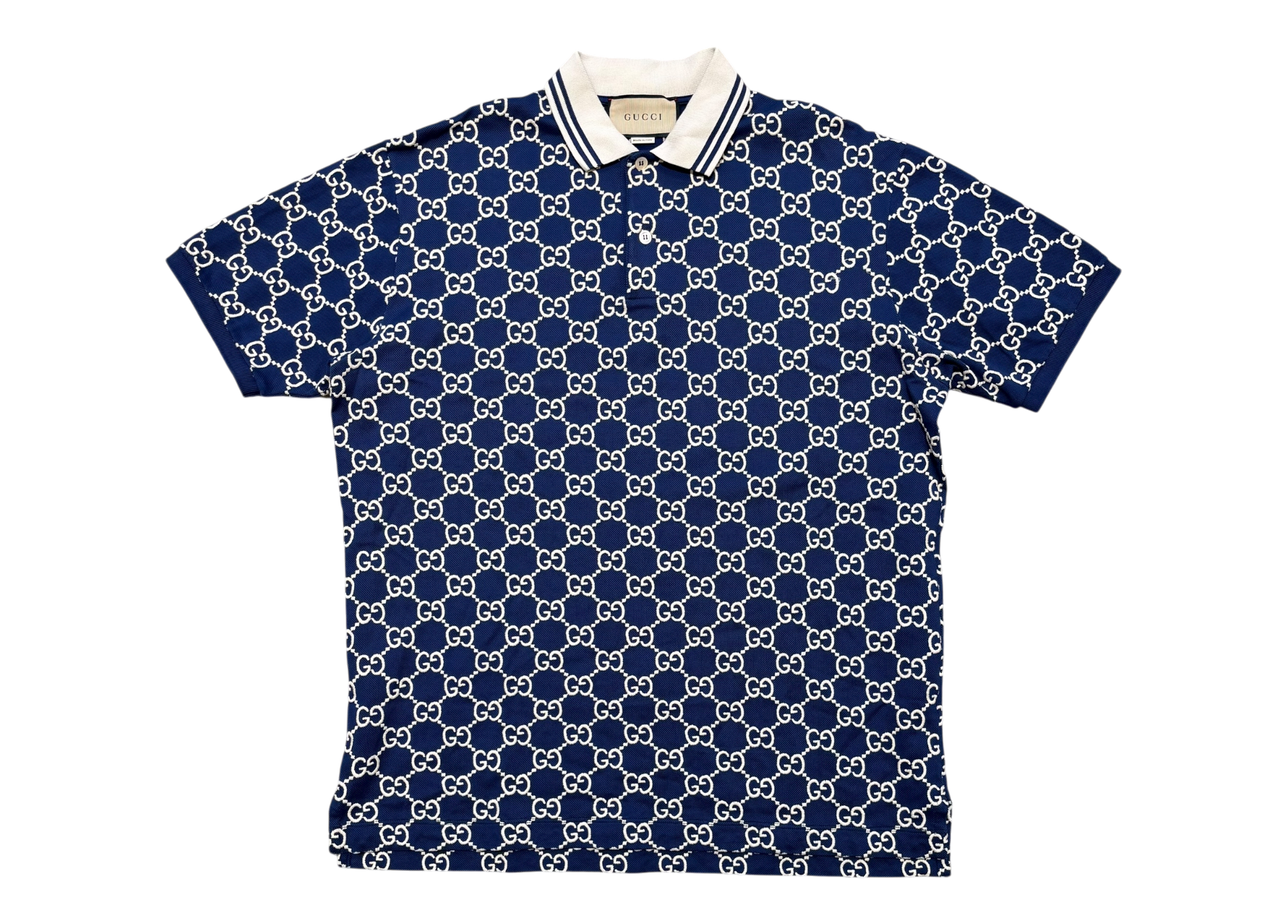 Gucci Polo Monogram COND 9.5/10