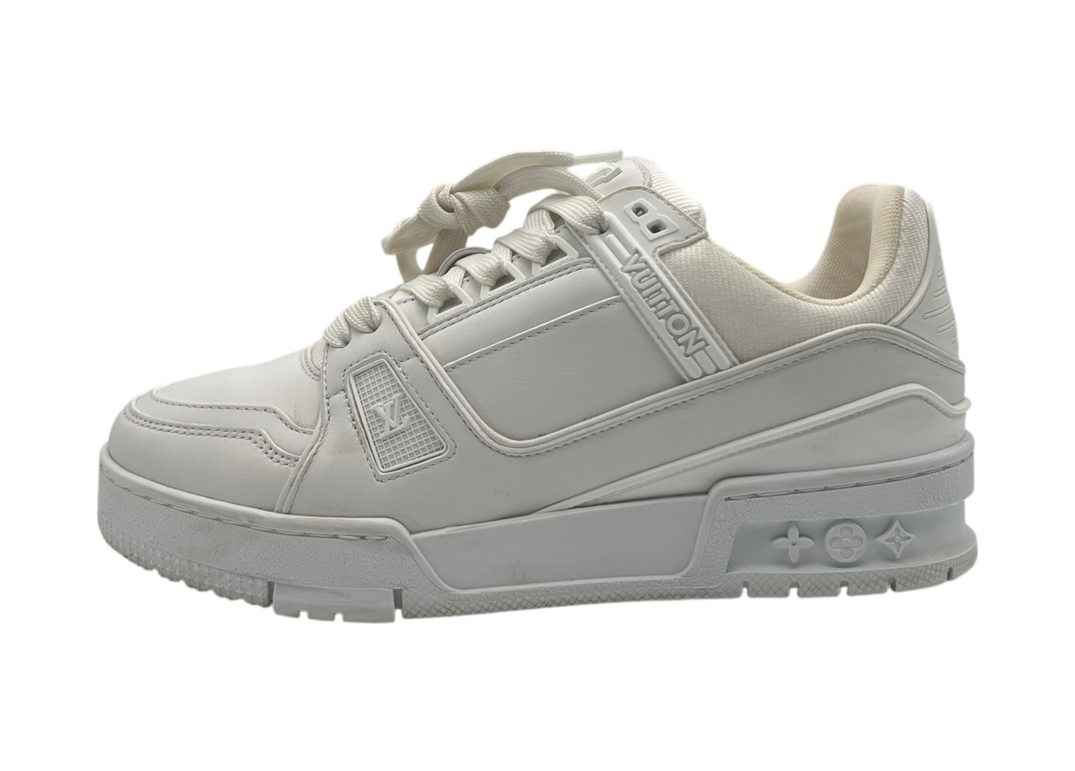 Louis Vuitton Trainer White COND 9/10 (OG ALL)