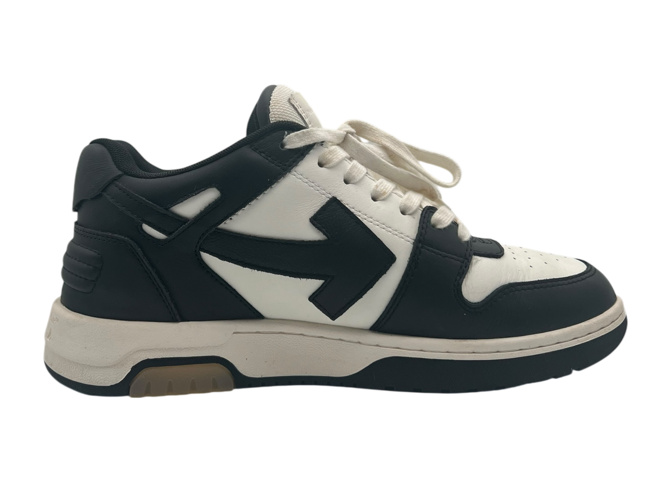 Off-White Out Of Office Black White COND 9/10 (NO BOX)