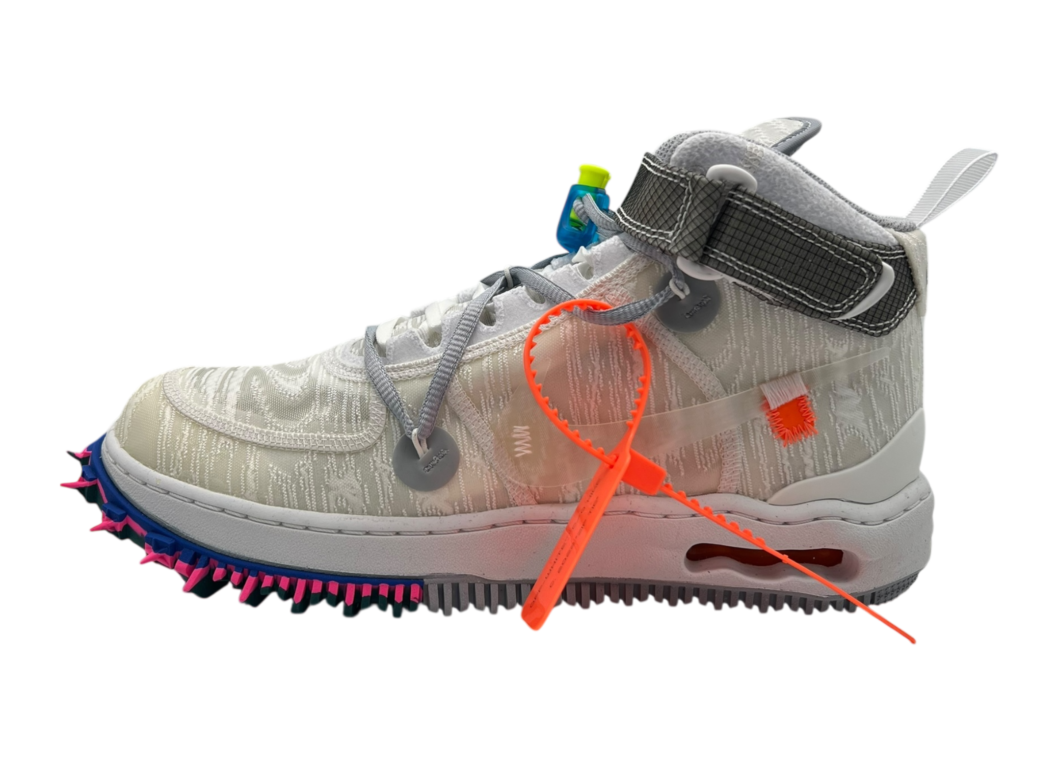 Air Force 1 Mid Off-White White COND NEW (NO BOX)