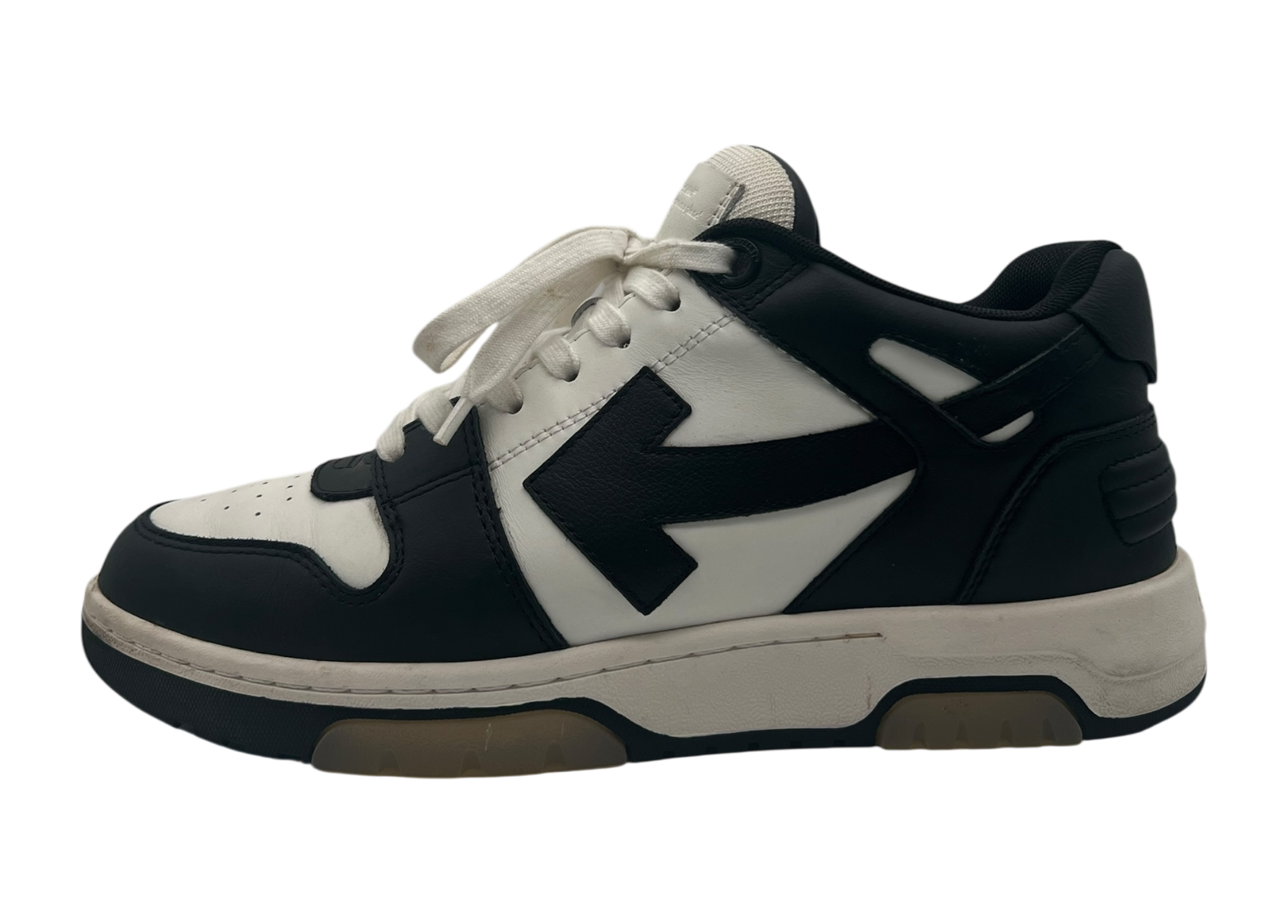 Off-White Out Of Office Black White COND 9/10 (NO BOX)