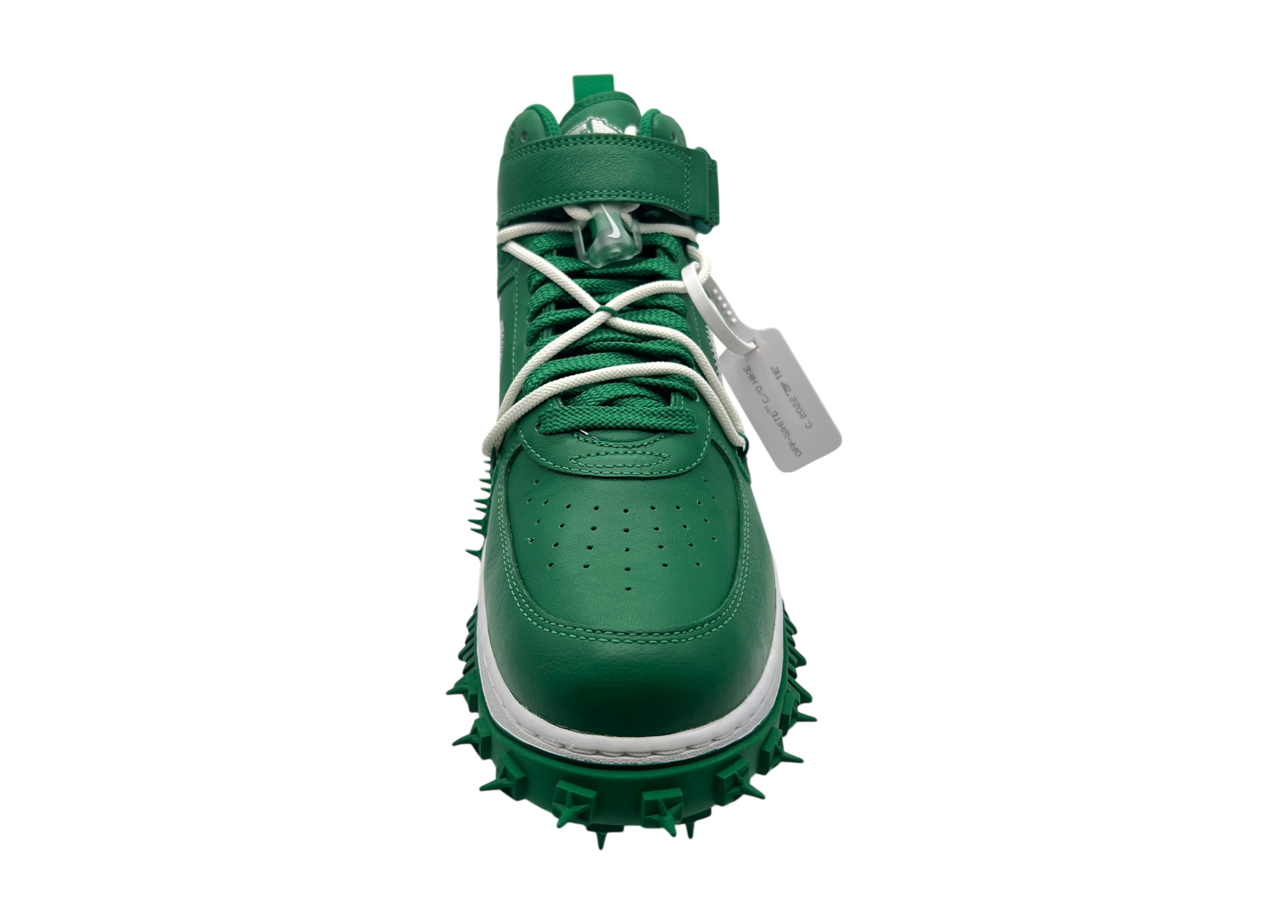 Air Force 1 Mid Off-White Pine Green COND NEW (NO BOX)