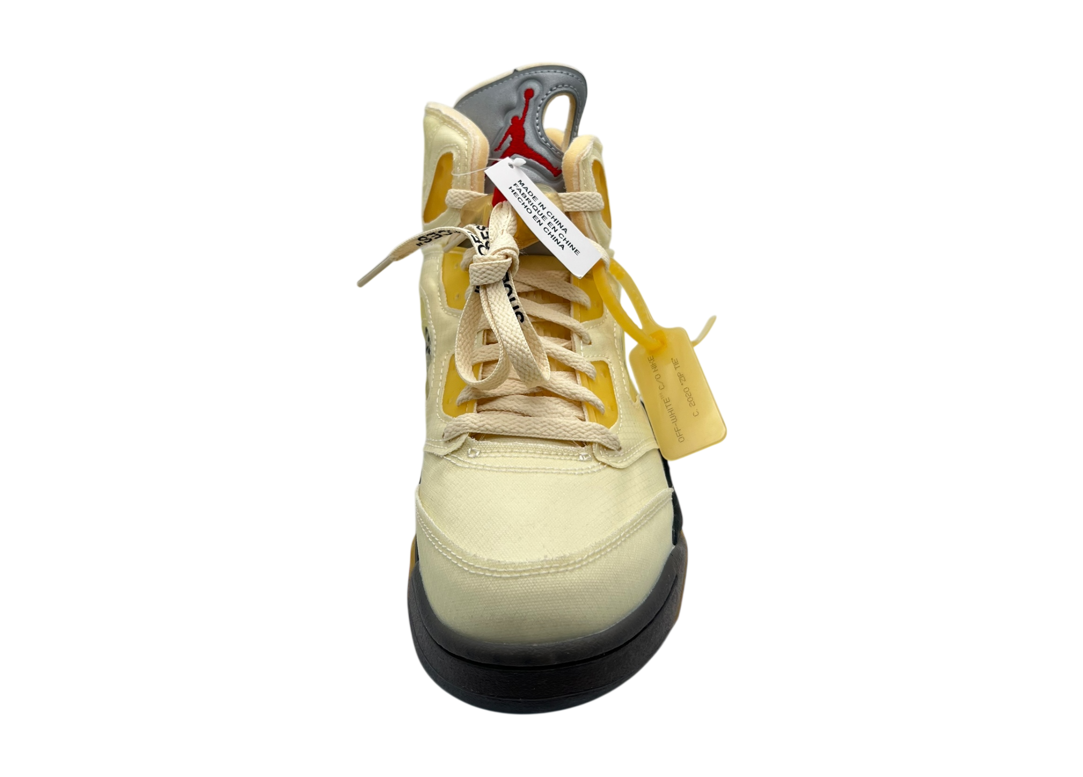 Jordan 5 Off-White Sail COND NEW (NO BOX)