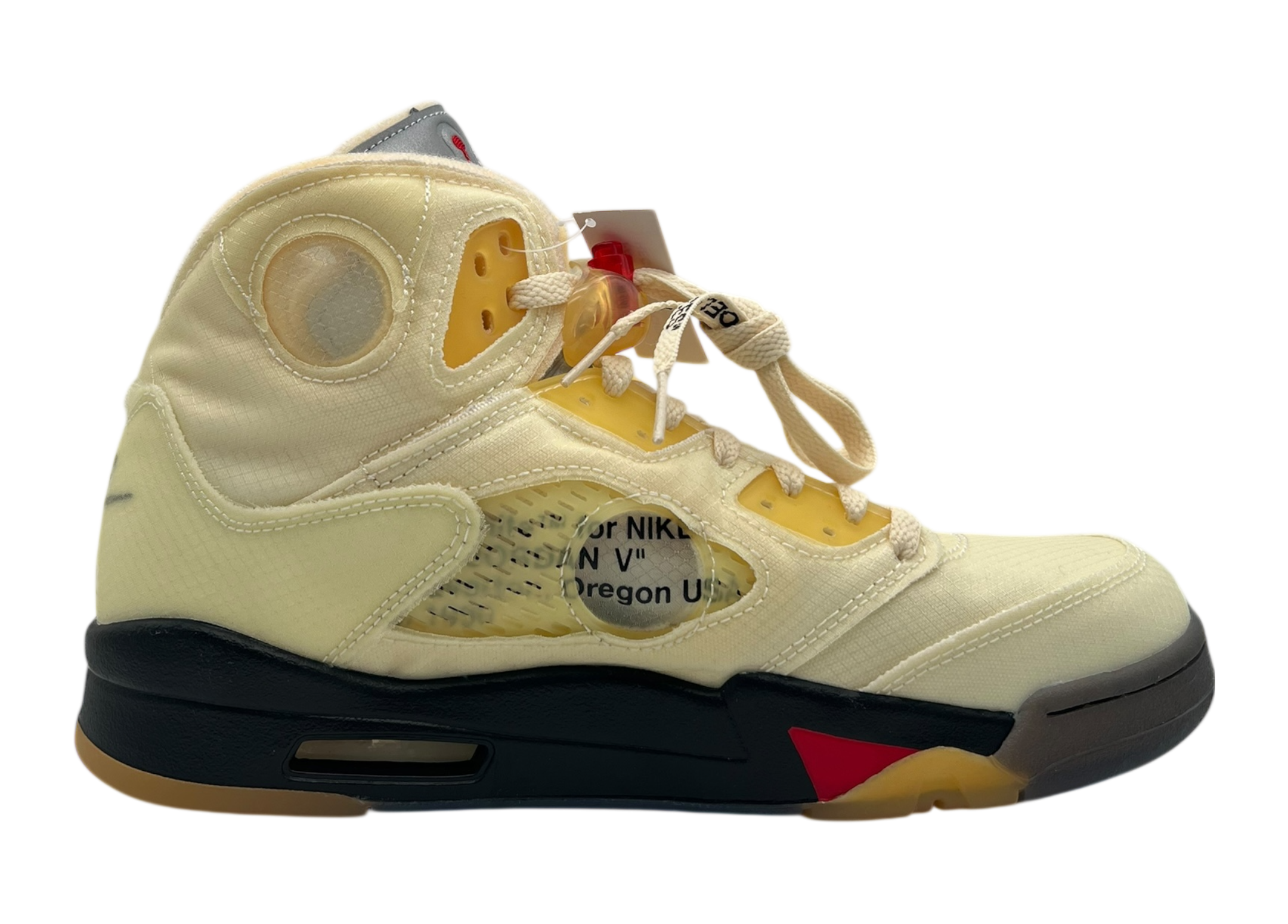 Jordan 5 Off-White Sail COND NEW (NO BOX)