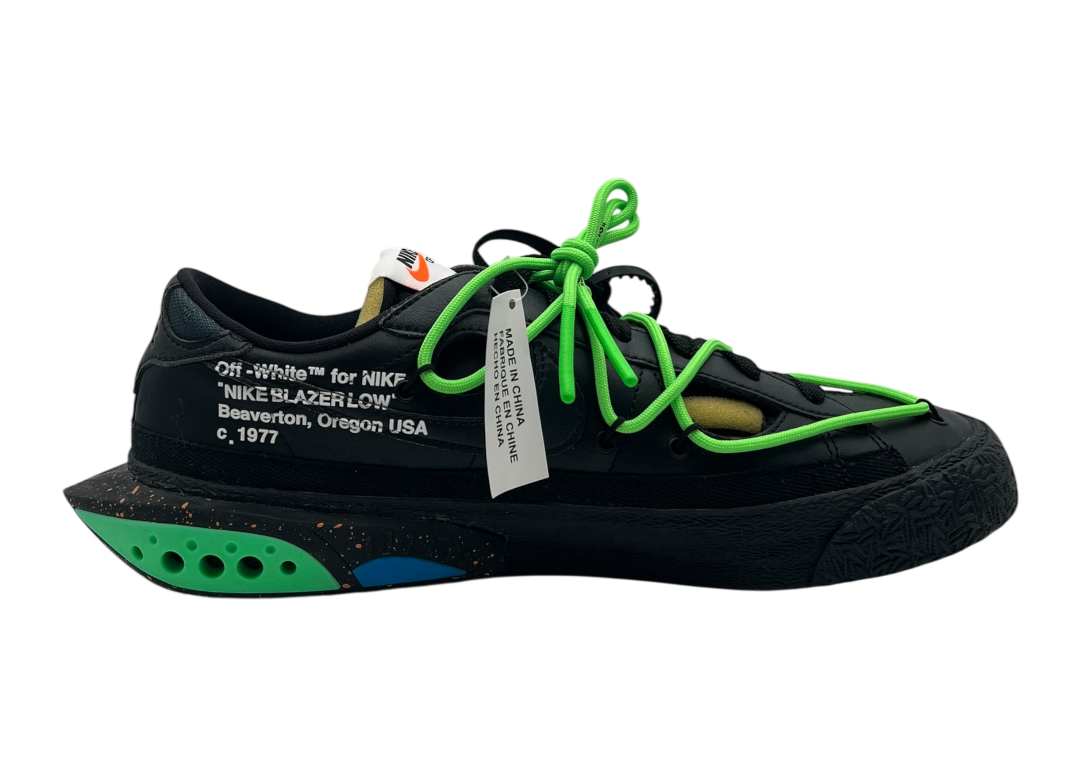 Blazer Low Off-White Black COND NEW (NO BOX)