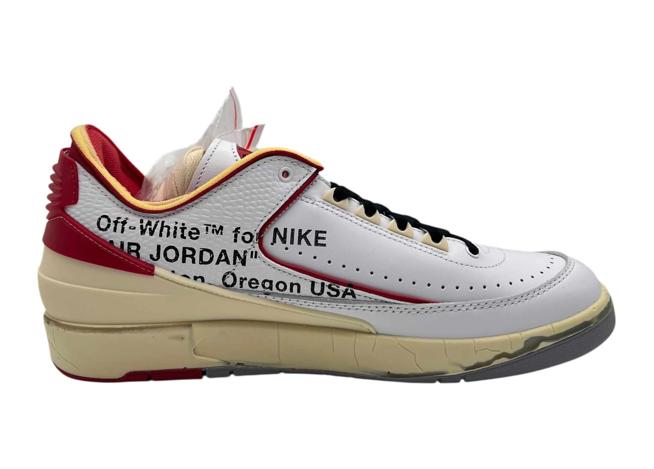 Jordan 2 Low Off-White Chicago COND NEW (NO BOX)