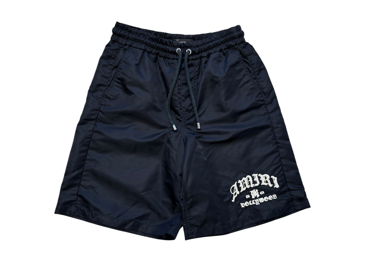 Amiri Shorts Nylon Hollywood Black