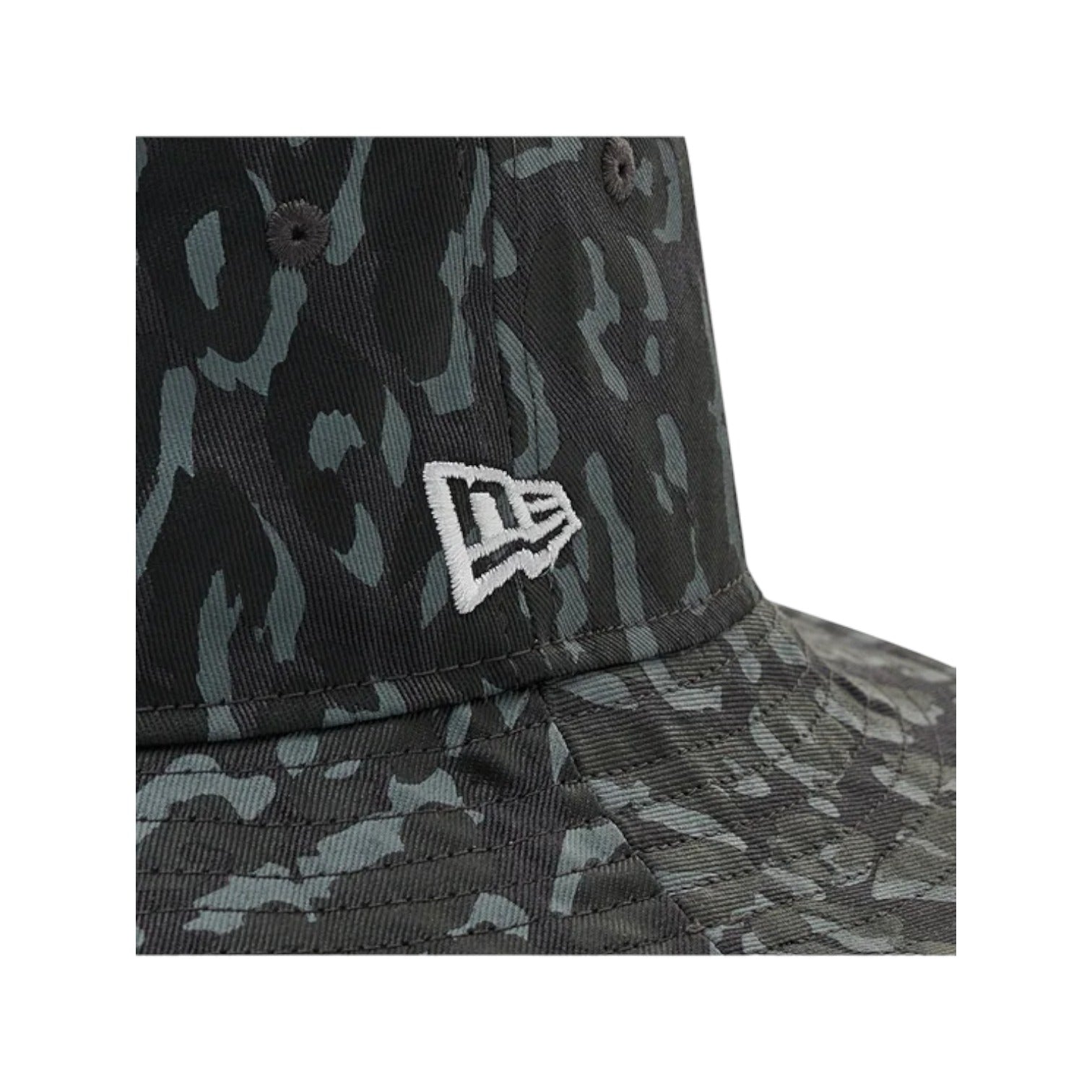 Bucket Leopard Print Tapered Grey