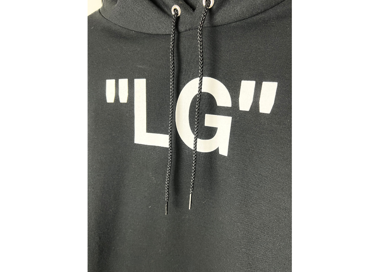 Virgil Abloh Hoodie Black "LG" COND 9.5/10