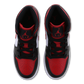 Jordan 1 Mid Black Fire Red (GS)