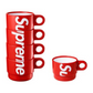 Supreme Stacking Cups (Set of 4) Red